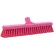 Vikan 31791 16" Small Particle Push Broom- Soft, Pink