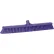Vikan 31998 24" Small Particle Push Broom- Soft, Purple