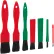 Vikan Detail Brush Set W/ HDPE Bristles - 5-1/2"L x 2-3/4"W - Pkg Qty 7