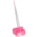 Remco 62501 Lobby Dustpan w/Broom, Pink