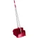 Remco 62504 Lobby Dustpan w/Broom, Red
