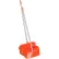 Remco 62507 Lobby Dustpan w/Broom, Orange