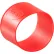 Vikan 98024 1.5" Color-Coding Rubber Band, Red