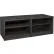 Regency Legacy Double Open Shelf Low Credenza, Ash Grey