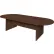 Regency Legacy Racetrack Conference Table with Charging Port, 120"L x 47"W x 29"H, Neo Walnut