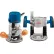 Bosch Electronic Plunge & Fixed-Base Router Combo Kit, Variable Speed, 2.25 HP