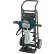 Bosch Brute™ Turbo Breaker Hammer w/ Deluxe Cart, 2 Star Point & 2 Flat Chisels, Blue/Silver