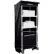 Royal Basket Trucks® 32" Towel Station, PVC, 2 Shelf, Black