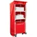 Royal Basket Trucks® 32" Towel Station, PVC, 2 Shelf, Red