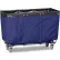 Royal Basket Trucks® Designer Return Cart, Navy Blue