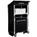 Royal Basket Trucks® 42" Towel Station, PVC, 1 Shelf, Black