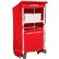 Royal Basket Trucks® 42" Towel Station, PVC, 1 Shelf, Red