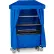 Royal Basket Trucks® Designer Towel Station, 2 Shelf, Royal Blue