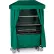Royal Basket Trucks® Designer Towel Station, 2 Shelf, Hunter Green