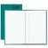Rediform® Record Book, Record Ruled, 7-1/4" x 12-1/4", Emerald Cover, 150 Pages/Pad