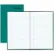 Rediform® Record Book, Record Ruled, 7-1/4" x 12-1/4", Emerald Cover, 500 Pages/Pad