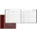 Rediform® Visitors Register Book, 8-1/2" x 9-7/8", Burgundy Hardcover, 64 Sheets/Book