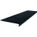 Rubber Low Circular Profile Square Nose 12.5" x 36" Black