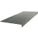 Rubber Raised Circular Stair Tread Square Nose 12.06" x 42" Charcoal