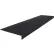 Rubber Diamond Stair Tread Square Nose 12.31" x 48" Black