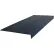 Rubber Raised Circular Stair Tread Square Nose 12.06" x 60" Black