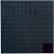 Rubber Tile Low Profile Circular Design 50cm - Black