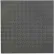 Rubber Tile Low Profile Circular Design 50cm - Black/Brown