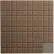 Rubber Tile Square Design 50cm - Lunar Dust