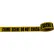 Barricade Tape, 3" x 1000', Yellow, Crime Scene Do Not Cross