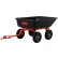 Agri-Fab® 4 Wheel Garden Wagon, 10 Cu. Ft. Capacity, Black/Orange