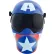 Marvel EFP B Passive Welding Helmet, 10 Fixed Shade, Clear Lens, Captain America Graphic