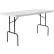 Correll Counter Height Plastic Folding Table, 30" x 72", Gray