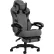RESPAWN 110 Pro Gaming Chair, Gaming Chair with Footrest, Ergonomic Computer Desk Chair, Fabric Gray