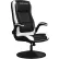 RESPAWN 800 Rocker Gaming Chair Floor, High Back Recliner with Armrests, White