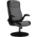RESPAWN 800 Rocker Gaming Chair Floor, High Back Recliner with Armrests, Gray Fabric