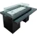 Hiland Two Tiered Fire Pit, Black Mocha