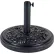 AZ Patio Heaters Round Concrete Base for Market Umbrella, Plastic, 33 lbs, Black