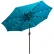 Hiland 10' Solar Market Umbrella with LED Lights, Turquoise