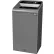 Rubbermaid® Configure Decorative Steel Trash Can, Landfill Lid, 23 Gallon, Grey Stenni