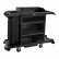 Rubbermaid® Full Size Housekeeping Cart, Black