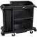 Rubbermaid® Compact Housekeeping Cart, Black