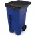 Rubbermaid Brute® Rollout Waste Container 32 Gallon Blue - 1971943 - Pkg Qty 2