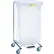R&B Wire®  Medium Duty Hamper With Foot Pedal, Steel, White