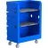 R&B Wire® Heavy Duty Turnabout Truck, 48 Cu. Ft., Blue