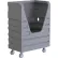 R&B Wire® Heavy Duty Bulk Transport Truck, 48 Cu. Ft., Gray