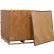 Global Industrial™ 4 Panel Hinged Shipping Crate w/Lid & Pallet, 39-1/2"L x 39-1/2"W x 34-1/2"H