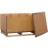 Global Industrial™ 4 Panel Hinged Shipping Crate w/ Lid & Pallet, 40-1/4"L x 28"W x 20"H
