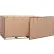 Global Industrial™ 6 Panel Shipping Crate w/ Lid & Pallet, 83-1/4"L x 47-1/4"W x 42-1/2"H