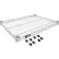 Nexel® S1824C Chrome Wire Shelf 24"W x 18"D