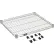 Nexel® S2124EP Nexelate® Wire Shelf 24"W x 21"D